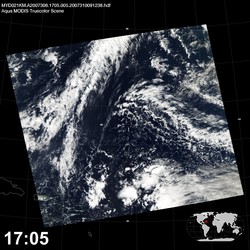 Level 1B Image at: 1705 UTC