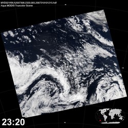 Level 1B Image at: 2320 UTC