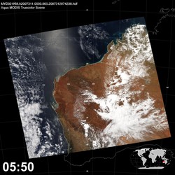 Level 1B Image at: 0550 UTC