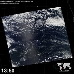 Level 1B Image at: 1350 UTC