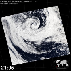 Level 1B Image at: 2105 UTC