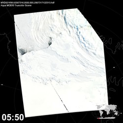 Level 1B Image at: 0550 UTC