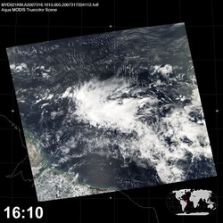 Level 1B Image at: 1610 UTC