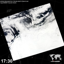 Level 1B Image at: 1730 UTC