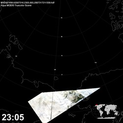 Level 1B Image at: 2305 UTC