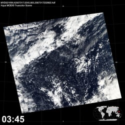 Level 1B Image at: 0345 UTC