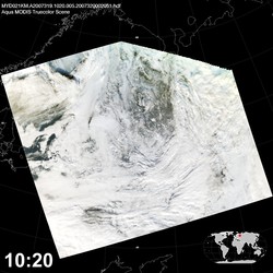 Level 1B Image at: 1020 UTC