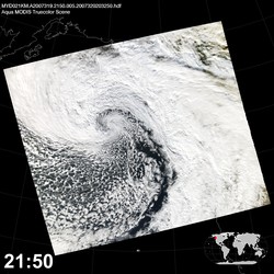 Level 1B Image at: 2150 UTC