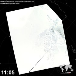 Level 1B Image at: 1105 UTC