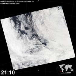 Level 1B Image at: 2110 UTC