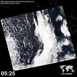 Level 1B Image at: 0525 UTC