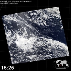 Level 1B Image at: 1525 UTC