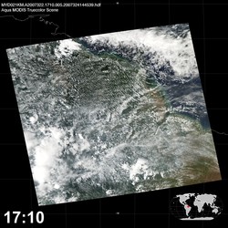 Level 1B Image at: 1710 UTC