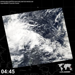 Level 1B Image at: 0445 UTC