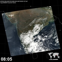 Level 1B Image at: 0805 UTC