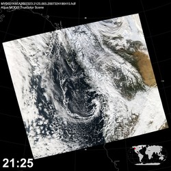 Level 1B Image at: 2125 UTC