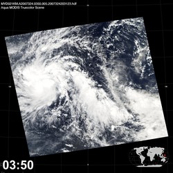 Level 1B Image at: 0350 UTC