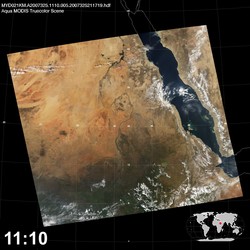 Level 1B Image at: 1110 UTC