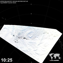 Level 1B Image at: 1025 UTC