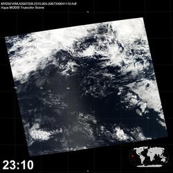 Level 1B Image at: 2310 UTC