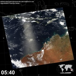 Level 1B Image at: 0540 UTC