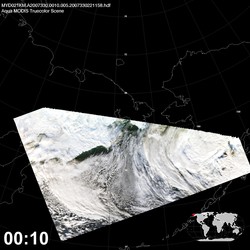 Level 1B Image at: 0010 UTC