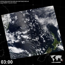 Level 1B Image at: 0300 UTC