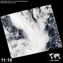 Level 1B Image at: 1110 UTC