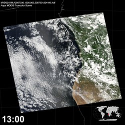 Level 1B Image at: 1300 UTC