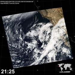 Level 1B Image at: 2125 UTC