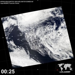 Level 1B Image at: 0025 UTC