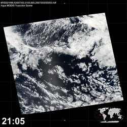 Level 1B Image at: 2105 UTC