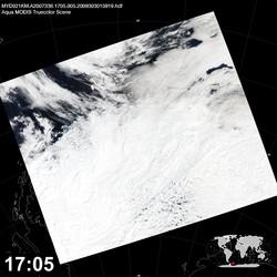 Level 1B Image at: 1705 UTC