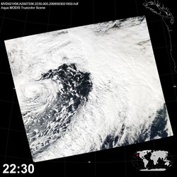 Level 1B Image at: 2230 UTC