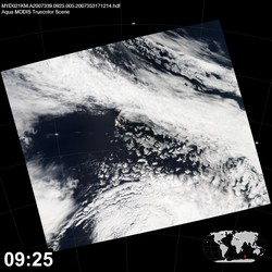 Level 1B Image at: 0925 UTC