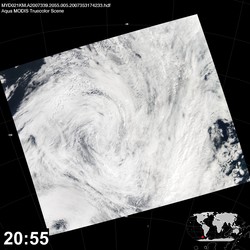 Level 1B Image at: 2055 UTC