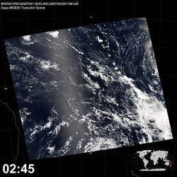 Level 1B Image at: 0245 UTC