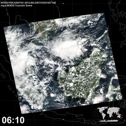 Level 1B Image at: 0610 UTC