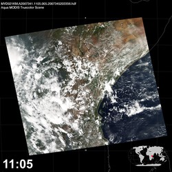 Level 1B Image at: 1105 UTC