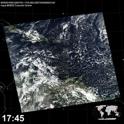 Level 1B Image at: 1745 UTC