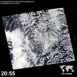 Level 1B Image at: 2055 UTC