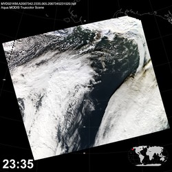 Level 1B Image at: 2335 UTC