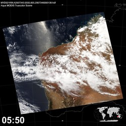 Level 1B Image at: 0550 UTC