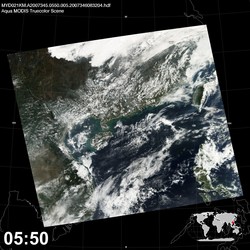 Level 1B Image at: 0550 UTC