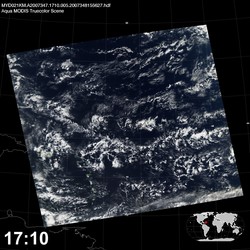 Level 1B Image at: 1710 UTC