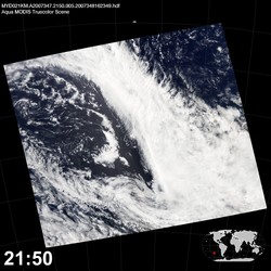 Level 1B Image at: 2150 UTC