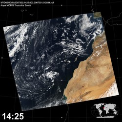 Level 1B Image at: 1425 UTC