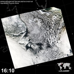 Level 1B Image at: 1610 UTC