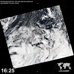 Level 1B Image at: 1625 UTC