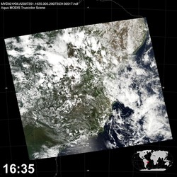 Level 1B Image at: 1635 UTC